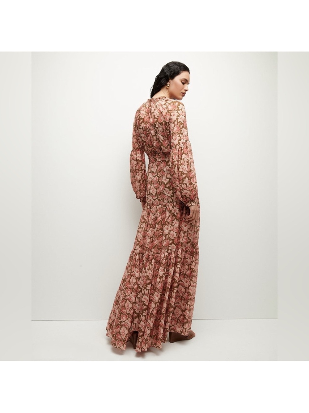 Veronica Beard Isra Long Sleeve Maxi Dress - $998 retail - Picture 4 of 4